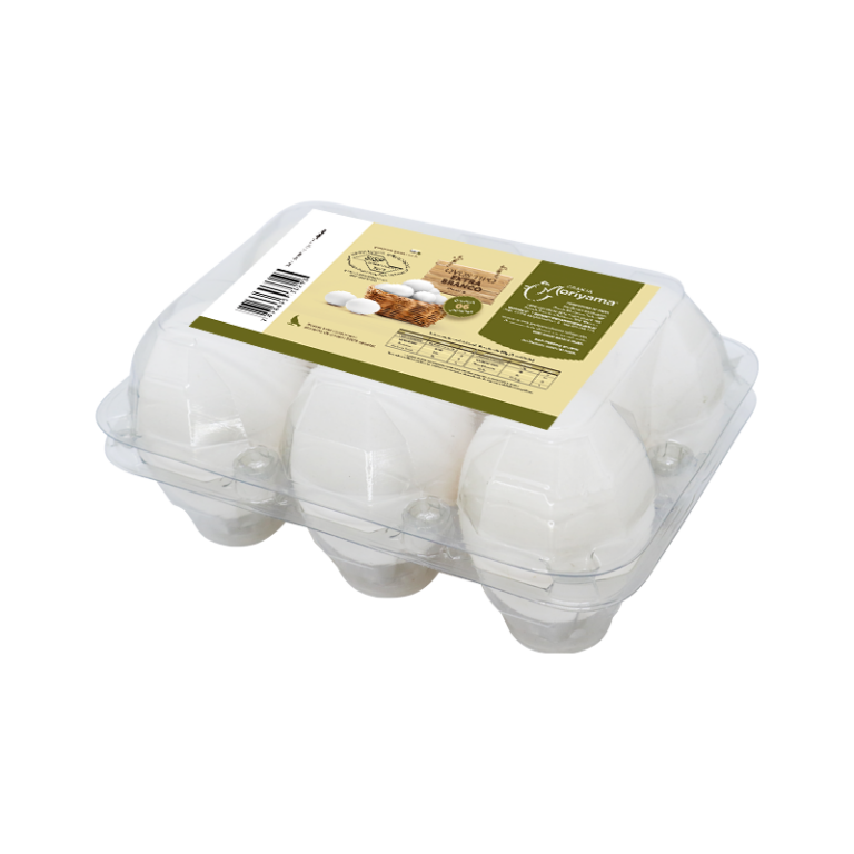 Ovos Tipo Extra Branco Bandeja com 06