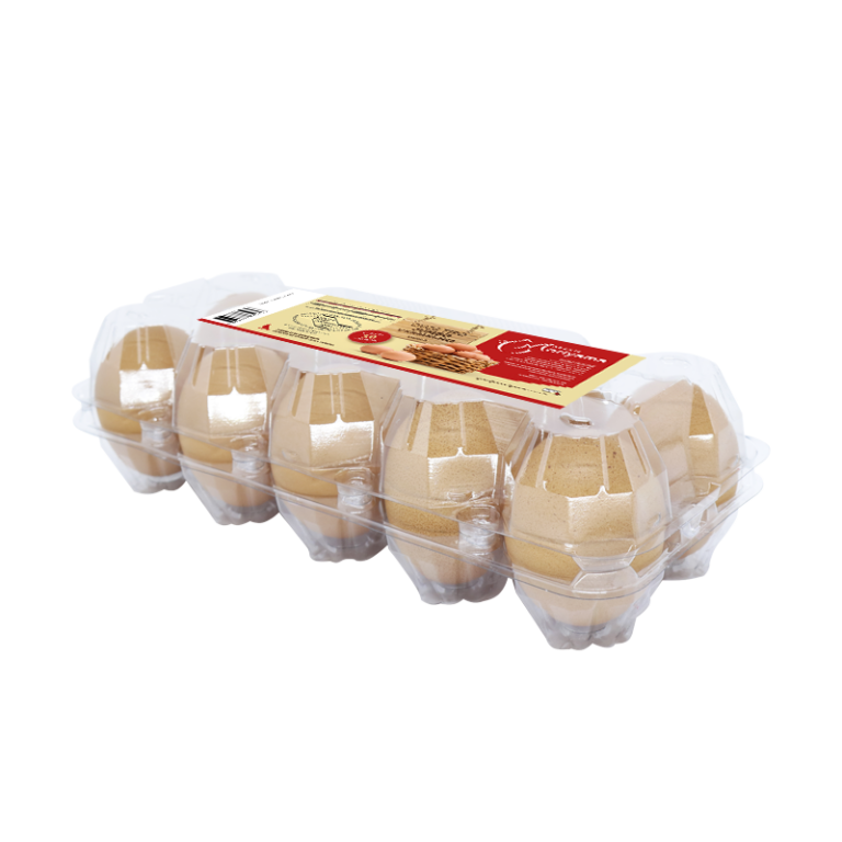 Ovos Tipo Jumbo Vermelho Bandeja com 10